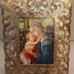 cornice-in-argento-con-madonna-della-rose-custom