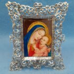 cornice-in-argento-con-miniatura